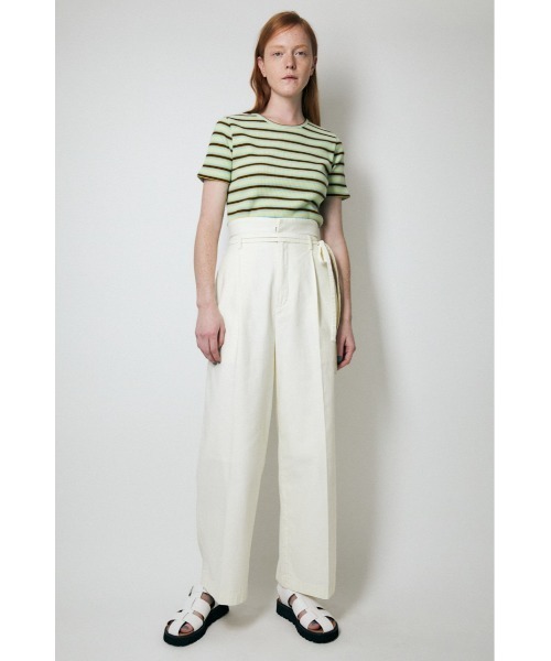 MOUSSY（マウジー）の「STRIPED Tシャツ（Tシャツ/カットソー・レディース・オレンジ/ブラウン/ライトグリーン・FREE）」の10枚目の写真