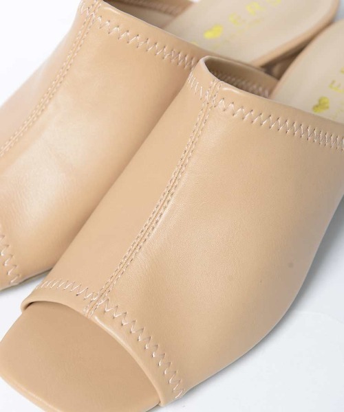 shopnikoniko（ショップニコニコ）の「ストレッチヒールサンダル（サンダル・レディース・ベージュ/ブラック/ホワイト・S/M/L/LL）」の20枚目の写真