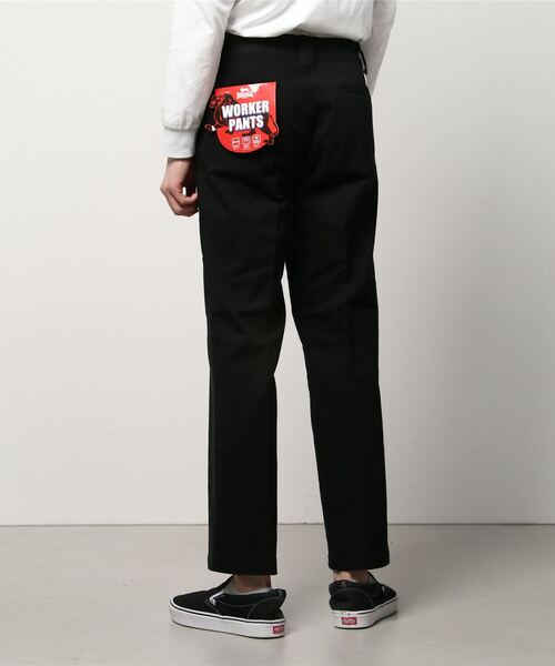 LONSDALE（ロンズデール）の「LONSDALE ストレッチワーカーズパンツ（チノパンツ・メンズ・ブラック/レッド/オレンジ/ブルー/グリーン・SMALL/MEDIUM/LARGE/X-LARGE）」の7枚目の写真