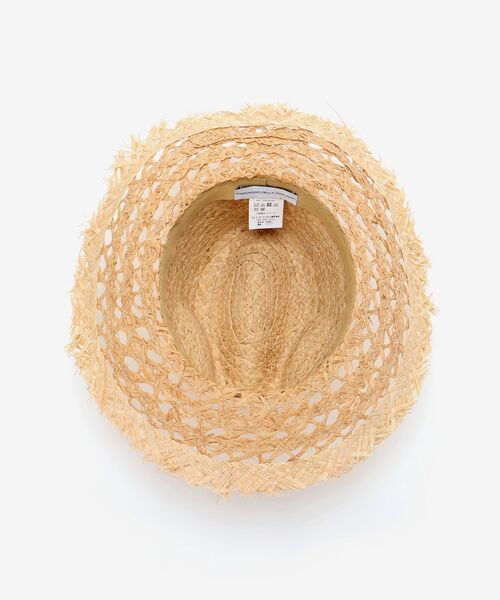 le.coeur blanc（ルクールブラン）の「PAESAGGIO DELLA TOSCANA ハット（ハット・レディース・ベージュ・FREE）」の9枚目の写真