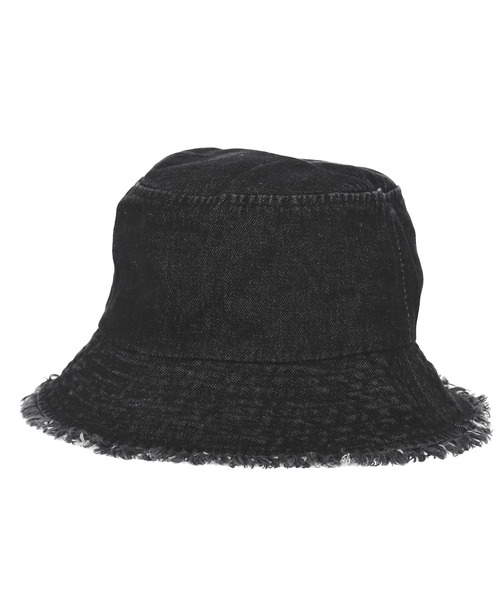 ANAP（アナップ）の「フリンジデニムバケットハット（ハット・レディース・ブラック/ブルー・FREE）」の9枚目の写真