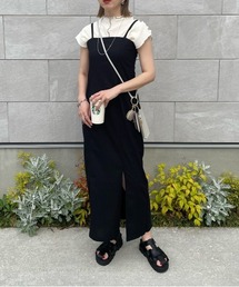 y/m by misato | リネンライクキャミワンピース(ワンピース)