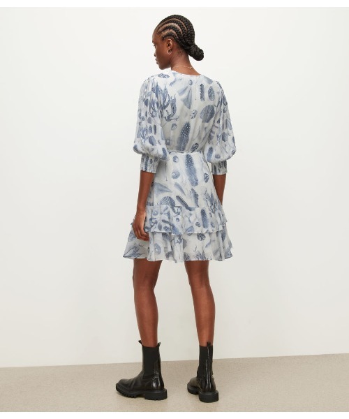 ALLSAINTS（オールセインツ）の「ARI OCEANO DRESS | ARI OCEANO ドレス・ワンピース（ワンピース・レディース・ブルー・6/8/4）」の6枚目の写真