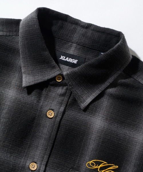トップス XLARGE RANDOM THINGS FLANNEL SHIRT XLARGE（エクストララージ）の「RANDOM THINGS FLANNEL SHIRT