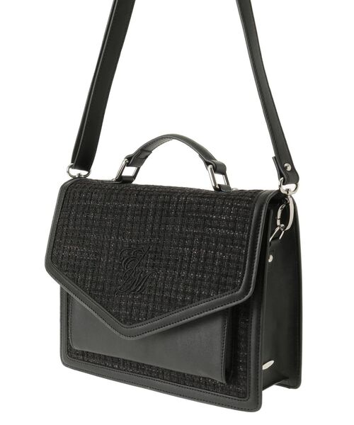 EATME（イートミー）の「EMロゴフラップバッグ（ショルダーバッグ・レディース・ベージュ/ブラック・FREE）」の10枚目の写真