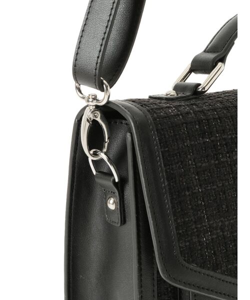 EATME（イートミー）の「EMロゴフラップバッグ（ショルダーバッグ・レディース・ベージュ/ブラック・FREE）」の6枚目の写真