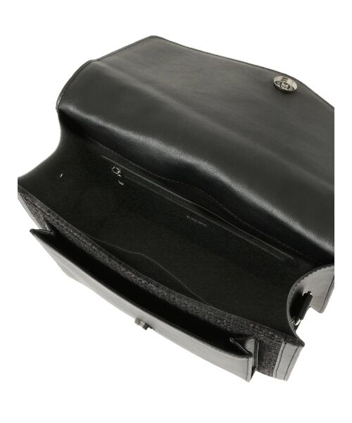 EATME（イートミー）の「EMロゴフラップバッグ（ショルダーバッグ・レディース・ベージュ/ブラック・FREE）」の5枚目の写真