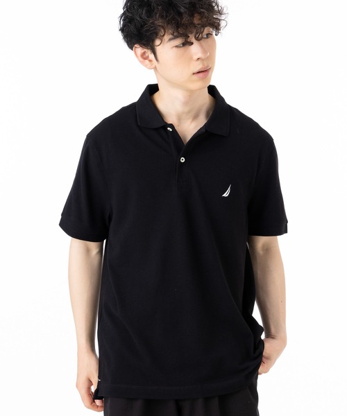 NAUTICA(ノーティカ)の「ノーティカ ポロシャツ 半袖 ワンポイント(ポロシャツ・メンズ・ネイビー/ホワイト/ブラック・S/M/L/XL)」の22枚目の写真