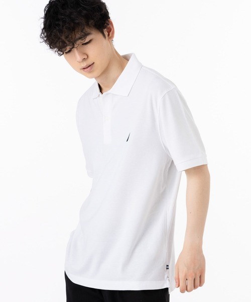 NAUTICA(ノーティカ)の「ノーティカ ポロシャツ 半袖 ワンポイント(ポロシャツ・メンズ・ネイビー/ホワイト/ブラック・S/M/L/XL)」の13枚目の写真