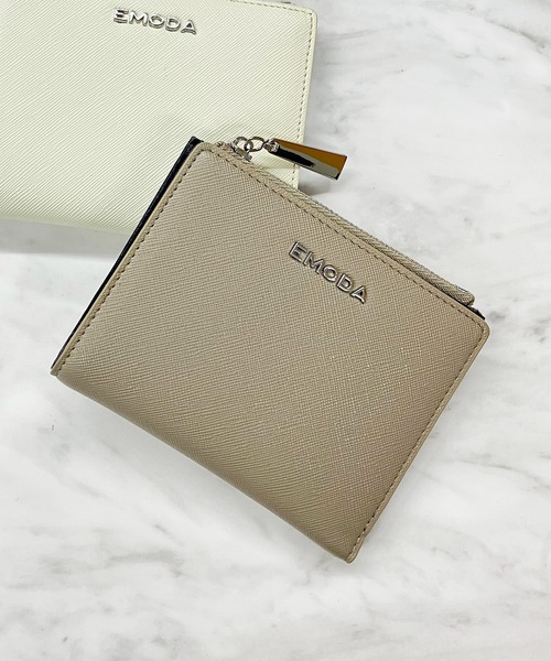 EMODA（エモダ）の「EMODA/エモダ　サフィアーノ調二つ折りウォレット（財布・レディース・ブラック/シルバー/アイボリー/ベージュ系その他・FREE）」の22枚目の写真