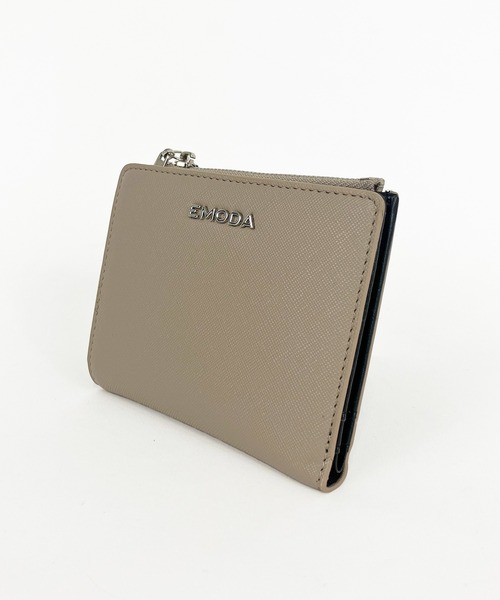 EMODA（エモダ）の「EMODA/エモダ　サフィアーノ調二つ折りウォレット（財布・レディース・ブラック/シルバー/アイボリー/ベージュ系その他・FREE）」の12枚目の写真