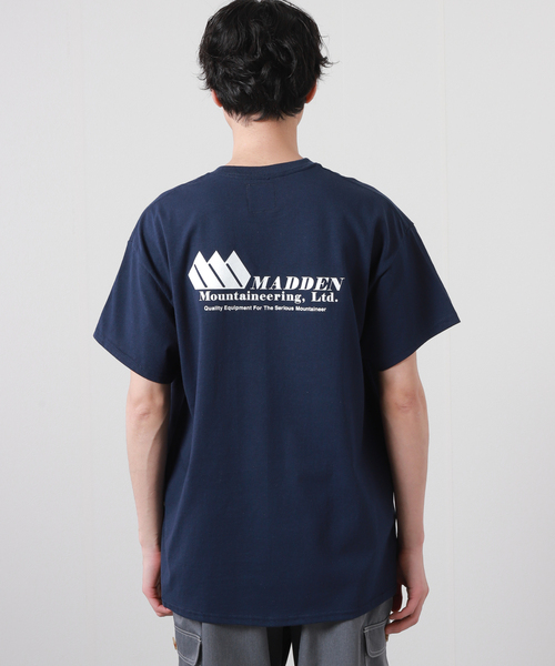 JOURNAL STANDARD(ジャーナルスタンダード)の「【MADDEN / メデン】 RAT LOGO TEE(Tシャツ/カットソー・メンズ・ホワイト/ネイビー・MEDIUM/LARGE)」の7枚目の写真
