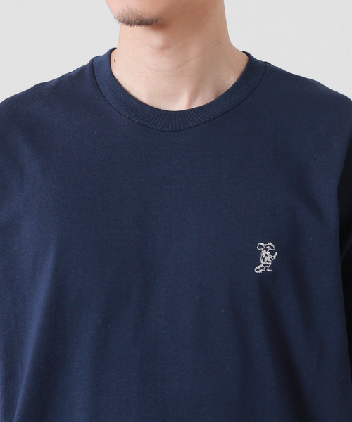 JOURNAL STANDARD(ジャーナルスタンダード)の「【MADDEN / メデン】 RAT LOGO TEE(Tシャツ/カットソー・メンズ・ホワイト/ネイビー・MEDIUM/LARGE)」の8枚目の写真