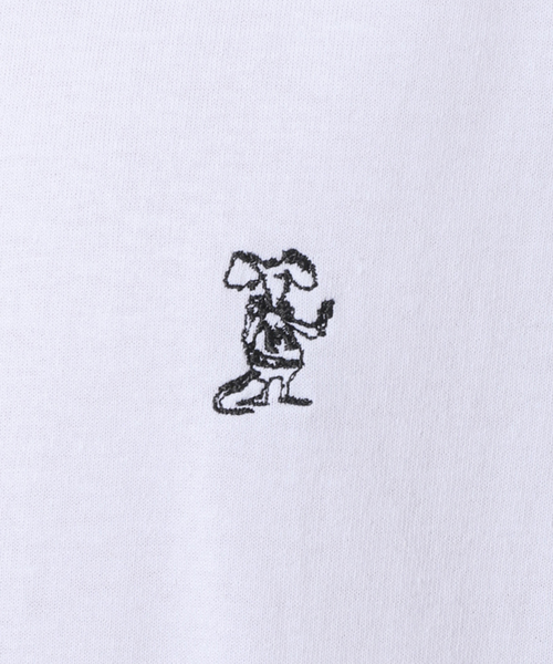 JOURNAL STANDARD(ジャーナルスタンダード)の「【MADDEN / メデン】 RAT LOGO TEE(Tシャツ/カットソー・メンズ・ホワイト/ネイビー・MEDIUM/LARGE)」の12枚目の写真