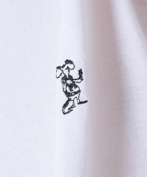 JOURNAL STANDARD(ジャーナルスタンダード)の「【MADDEN / メデン】 RAT LOGO TEE(Tシャツ/カットソー・メンズ・ホワイト/ネイビー・MEDIUM/LARGE)」の19枚目の写真