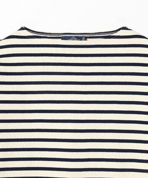SAINT JAMES（セントジェームス）の「SAINT JAMES / OUESSANT BORDER（Tシャツ/カットソー・メンズ・グレー/ブラック/ホワイト系その他5・5/6/4）」の9枚目の写真