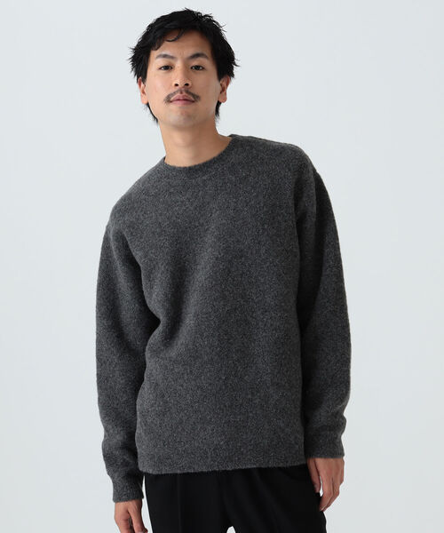 Beams Men ブークレ クルーネック クルーネック Beams ビームス のファッション トップス ニット ニット セーター 通販