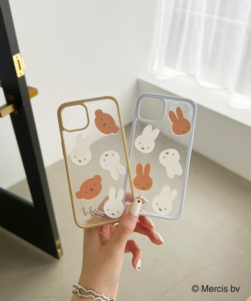 Heather（ヘザー）の「ミッフィー/miffy/iPhone13対応ケース　126950（スマホケース/カバー・レディース・ベージュ系/ブルー系・ONE SIZE）」の21枚目の写真