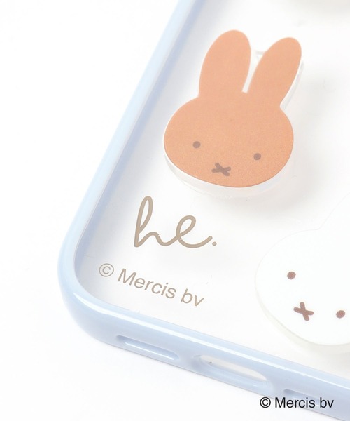Heather（ヘザー）の「ミッフィー/miffy/iPhone13対応ケース　126950（スマホケース/カバー・レディース・ベージュ系/ブルー系・ONE SIZE）」の14枚目の写真