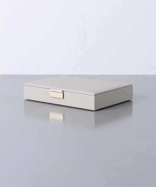 STACKERS（スタッカーズ）の「＜STACKERS＞CLSC LIDDED2 ジュエリーボックス（その他小物・レディース・グレー/ブラック・FREE）」の3枚目の写真