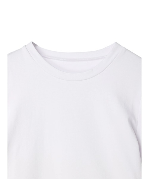 DURAS(デュラス)の「タック入りパワショルカットソー(Tシャツ/カットソー・レディース・ホワイト/ブラック・FREE)」の6枚目の写真