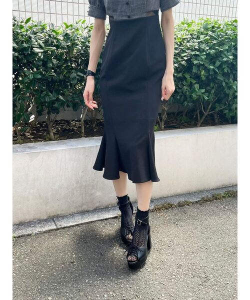 EATME（イートミー）の「クロスリボンブラウスドッキングワンピース（ワンピース・レディース・ブラック/バーガンディー/その他1・SMALL/MEDIUM）」の7枚目の写真