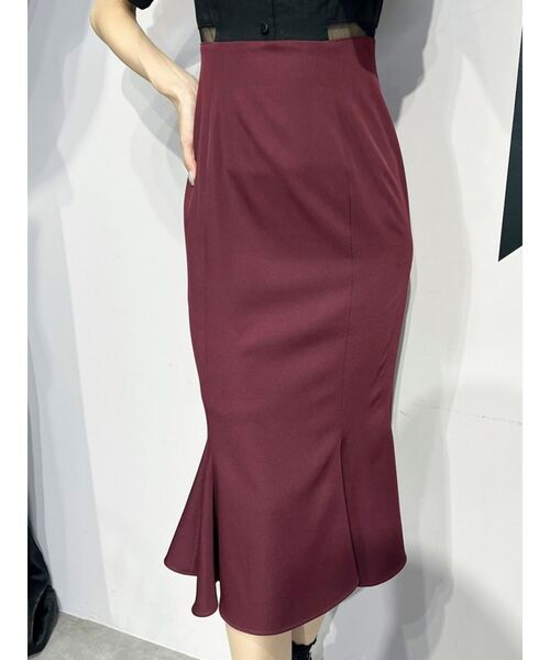 EATME（イートミー）の「クロスリボンブラウスドッキングワンピース（ワンピース・レディース・ブラック/バーガンディー/その他1・SMALL/MEDIUM）」の12枚目の写真