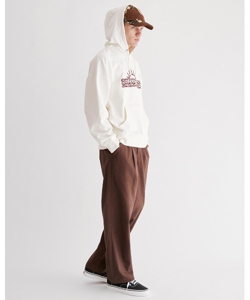 Saturdays NYC（サタデーズ ニューヨークシティ ）の「Warren Sun Relaxed Fit Hoodie（Tシャツ/カットソー・メンズ・ミント/オフホワイト/ダークブラウン・L/S/XL/M/X-SMALL）」の18枚目の写真