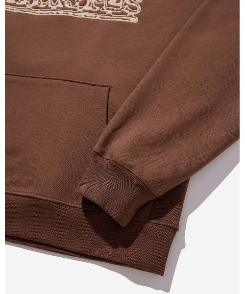 Saturdays NYC（サタデーズ ニューヨークシティ ）の「Warren Sun Relaxed Fit Hoodie（Tシャツ/カットソー・メンズ・ミント/オフホワイト/ダークブラウン・L/S/XL/M/X-SMALL）」の5枚目の写真