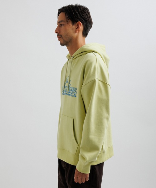 Saturdays NYC（サタデーズ ニューヨークシティ ）の「Warren Sun Relaxed Fit Hoodie（Tシャツ/カットソー・メンズ・ミント/オフホワイト/ダークブラウン・L/S/XL/M/X-SMALL）」の20枚目の写真