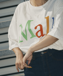 【MALL/モール】LOGO プリント TEE