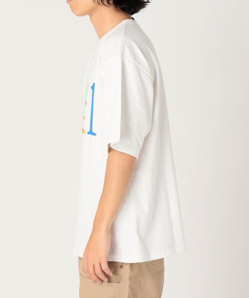 JOURNAL STANDARD(ジャーナルスタンダード)の「【MALL/モール】LOGO プリント TEE(Tシャツ/カットソー・メンズ・ホワイト・MEDIUM/LARGE/X-LARGE)」の5枚目の写真
