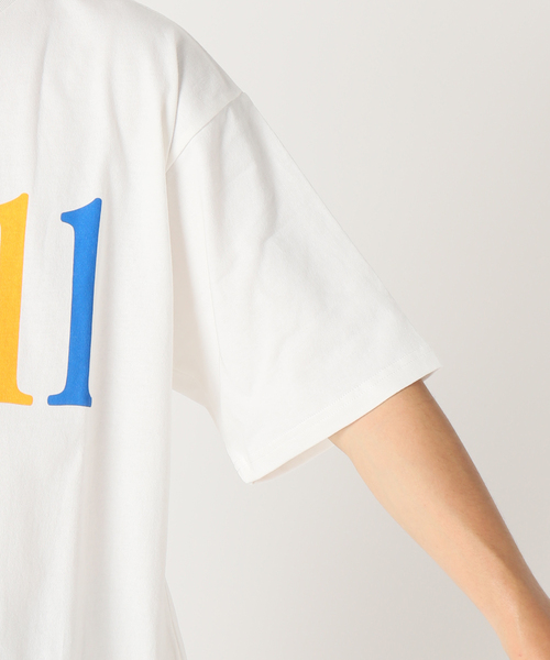 JOURNAL STANDARD(ジャーナルスタンダード)の「【MALL/モール】LOGO プリント TEE(Tシャツ/カットソー・メンズ・ホワイト・MEDIUM/LARGE/X-LARGE)」の2枚目の写真