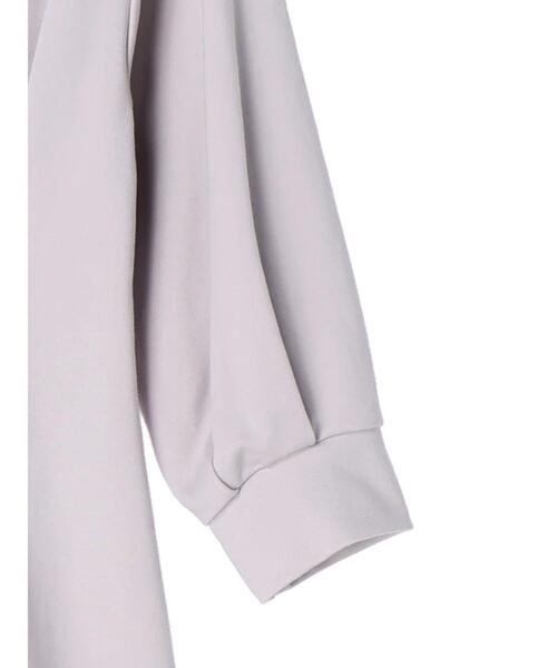 HALUHIROINE（ハルヒロイン）の「ポンチタックワンピース（ドレス・レディース・ダークブラウン/ベージュ/ラベンダー・FREE）」の18枚目の写真