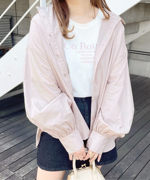apres jour(アプレジュール)の「アソートカラーシャツ【ZOZOTOWN限定アイテム】(シャツ/ブラウス・レディース・ミント/ブルー系その他/ライトピンク/ネイビー/ピンクベージュ/オフホワイト・X-LARGE/フリー)」の6枚目の写真