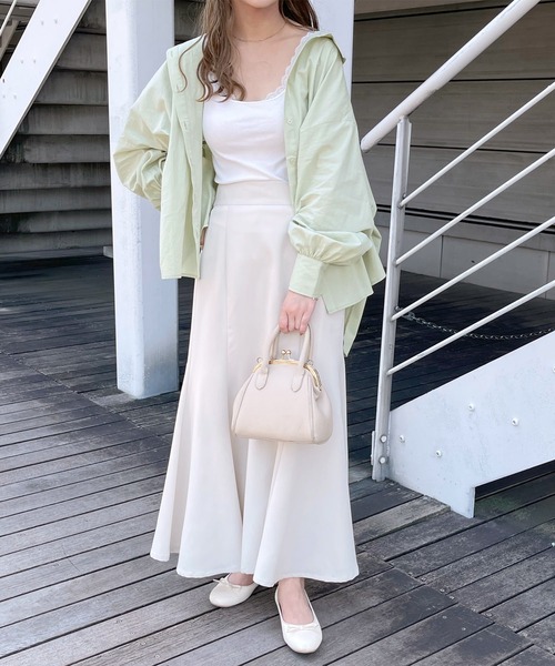 apres jour(アプレジュール)の「アソートカラーシャツ【ZOZOTOWN限定アイテム】(シャツ/ブラウス・レディース・ミント/ブルー系その他/ライトピンク/ネイビー/ピンクベージュ/オフホワイト・X-LARGE/フリー)」の10枚目の写真