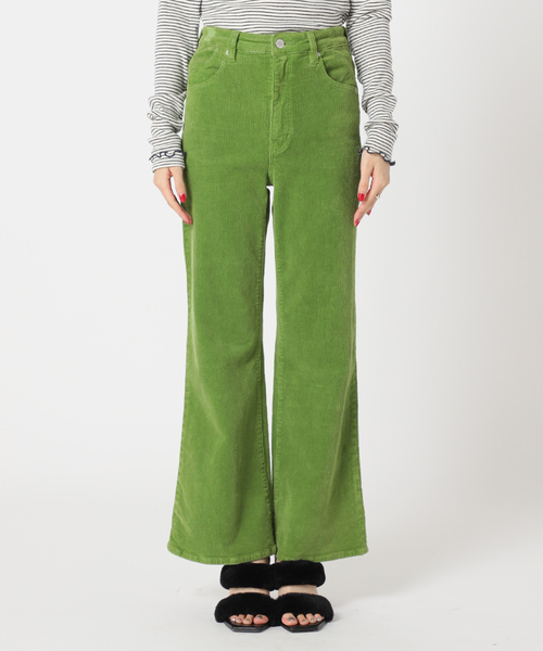 U by SPICK&SPAN(ユーバイスピックアンドスパン)の「【ROLLA’S/ローラス】 EASTCOAST CROP FLARE(その他パンツ・レディース・ライトグリーン・SMALL/X-SMALL/MEDIUM)」の14枚目の写真