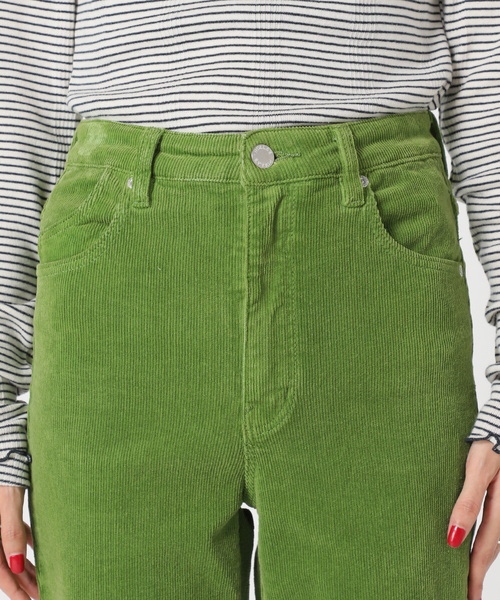 U by SPICK&SPAN(ユーバイスピックアンドスパン)の「【ROLLA’S/ローラス】 EASTCOAST CROP FLARE(その他パンツ・レディース・ライトグリーン・SMALL/X-SMALL/MEDIUM)」の17枚目の写真