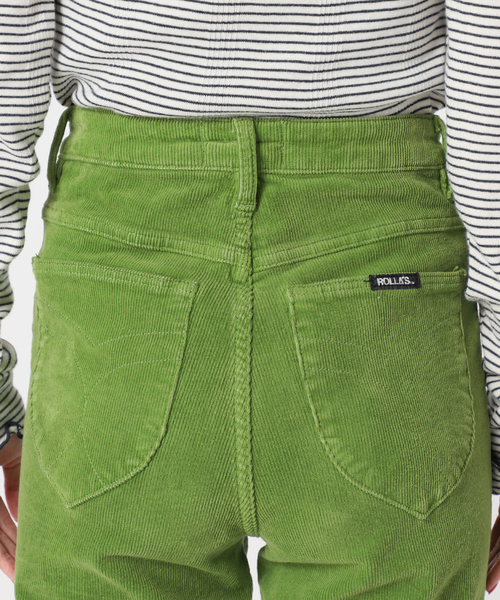 U by SPICK&SPAN(ユーバイスピックアンドスパン)の「【ROLLA’S/ローラス】 EASTCOAST CROP FLARE(その他パンツ・レディース・ライトグリーン・SMALL/X-SMALL/MEDIUM)」の18枚目の写真
