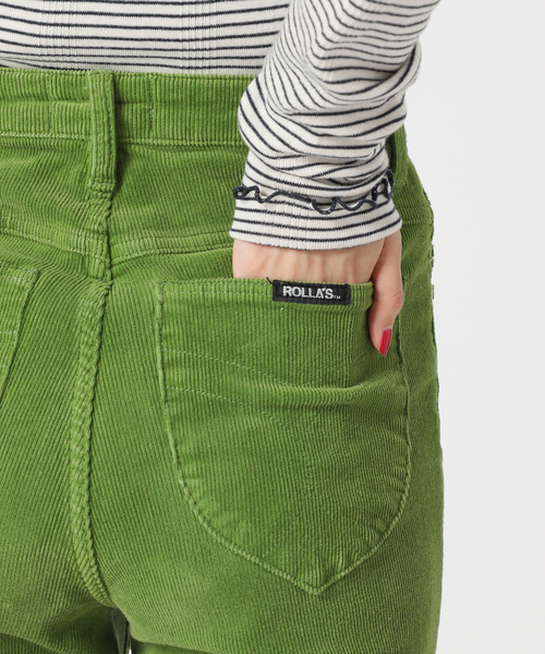 U by SPICK&SPAN(ユーバイスピックアンドスパン)の「【ROLLA’S/ローラス】 EASTCOAST CROP FLARE(その他パンツ・レディース・ライトグリーン・SMALL/X-SMALL/MEDIUM)」の20枚目の写真