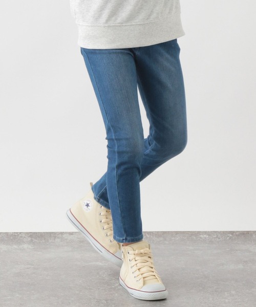 GLOBAL WORK(グローバルワーク)の「スゴラクカットデニムスキニー/288290(デニムパンツ・キッズ・ブラック/ネイビー/ブルー・110cm/100cm/120cm/130cm/140cm/150cm/160cm)」の3枚目の写真