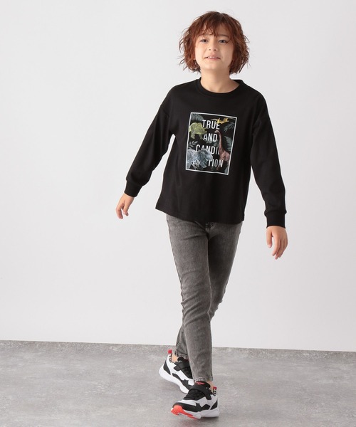 GLOBAL WORK(グローバルワーク)の「スゴラクカットデニムスキニー/288290(デニムパンツ・キッズ・ブラック/ネイビー/ブルー・110cm/100cm/120cm/130cm/140cm/150cm/160cm)」の18枚目の写真