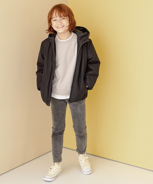 GLOBAL WORK(グローバルワーク)の「スゴラクカットデニムスキニー/288290(デニムパンツ・キッズ・ブラック/ネイビー/ブルー・110cm/100cm/120cm/130cm/140cm/150cm/160cm)」の5枚目の写真