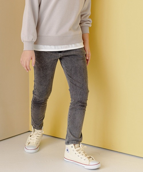 GLOBAL WORK(グローバルワーク)の「スゴラクカットデニムスキニー/288290(デニムパンツ・キッズ・ブラック/ネイビー/ブルー・110cm/100cm/120cm/130cm/140cm/150cm/160cm)」の11枚目の写真