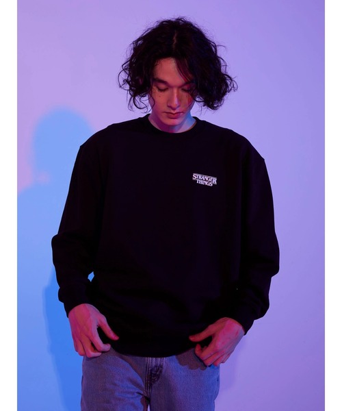 Green　Parks（グリーンパークス）の「【UNISEX】■STRANGER THINGS CALIFORNIA 86（スウェット・レディース・ブラック・FREE）」の5枚目の写真