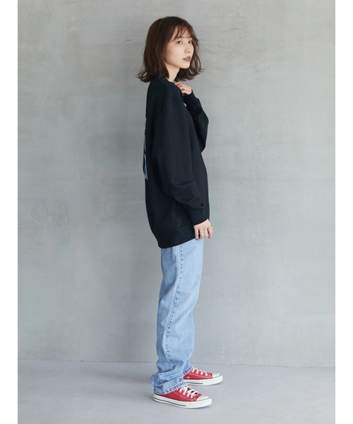 Green　Parks（グリーンパークス）の「【UNISEX】■STRANGER THINGS CALIFORNIA 86（スウェット・レディース・ブラック・FREE）」の10枚目の写真