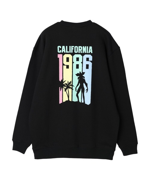 Green　Parks（グリーンパークス）の「【UNISEX】■STRANGER THINGS CALIFORNIA 86（スウェット・レディース・ブラック・FREE）」の19枚目の写真
