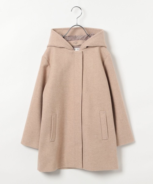 GLOBAL WORK（グローバルワーク）の「ウーリーテック2WAYフードコート/269060（その他アウター・キッズ・ベージュ/パープル/アイボリー/サックスブルー・110cm/100cm/120cm/130cm/140cm/150cm/160cm）」の19枚目の写真