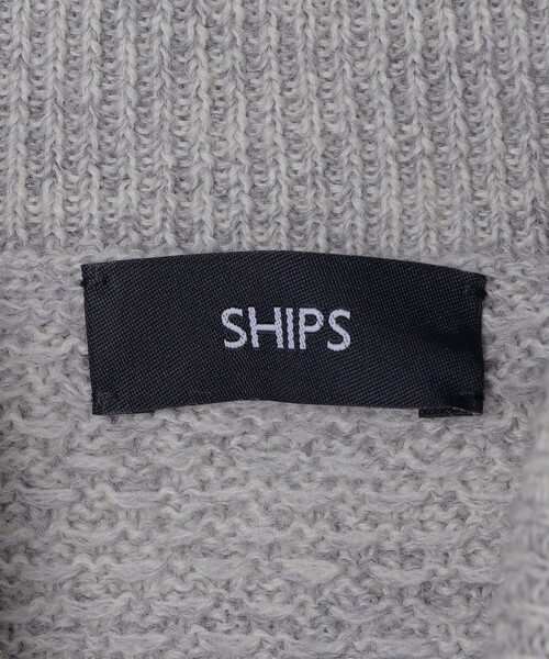 SHIPS(シップス)の「SHIPS:〈洗濯可能〉ランダムアラン タートルネック プルオーバー ニット(ニット/セーター・メンズ・ネイビー/グレー/オフホワイト・SMALL/MEDIUM/LARGE/X-LARGE)」の20枚目の写真