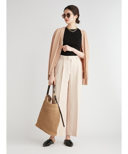 Mila Owen（ミラオーウェン）の「ニットカーディガン（カーディガン/ボレロ・レディース・チャコールグレー・0）」の5枚目の写真